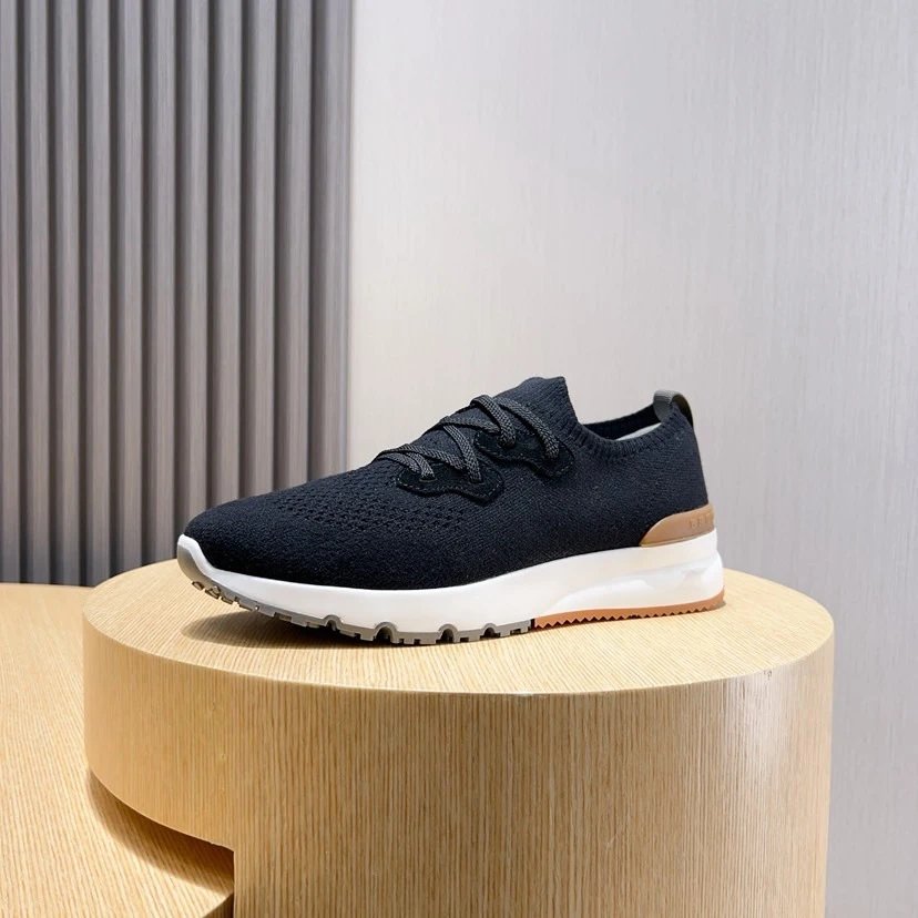 Brunello Cucinelli Knitted Lace Up Sneakers 9+ colorways [Premium Quality] foto 3