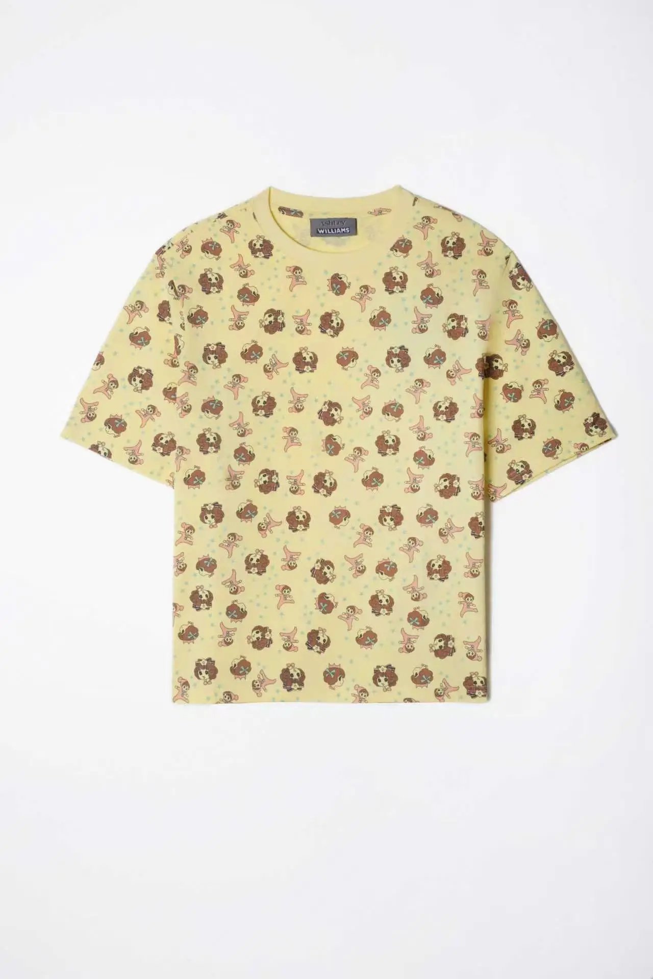 Ashley Williams T-Shirts All-Over Cartoon Print image 2