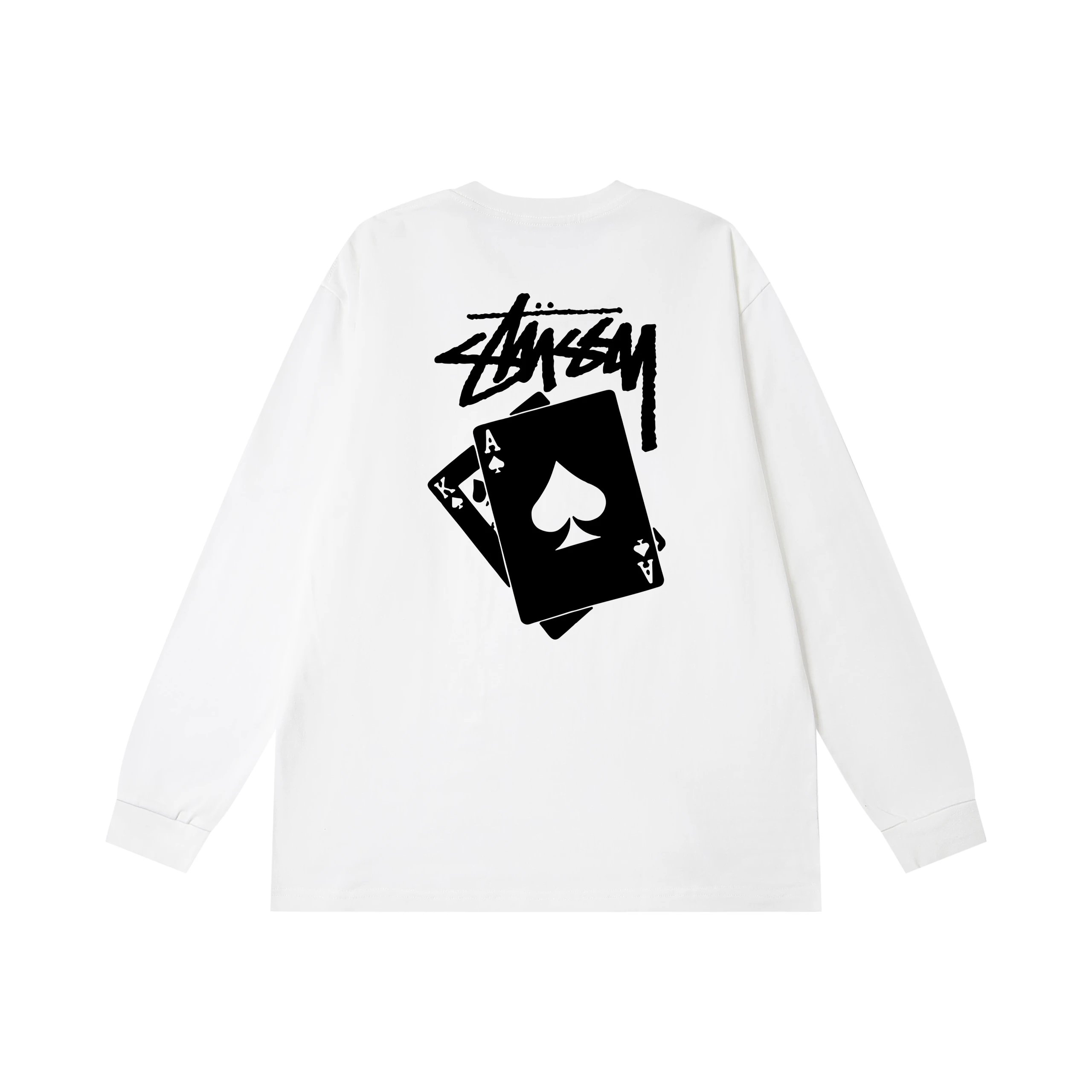 Stüssy T-Shirts Long-Sleeve Graphic Logo — 28