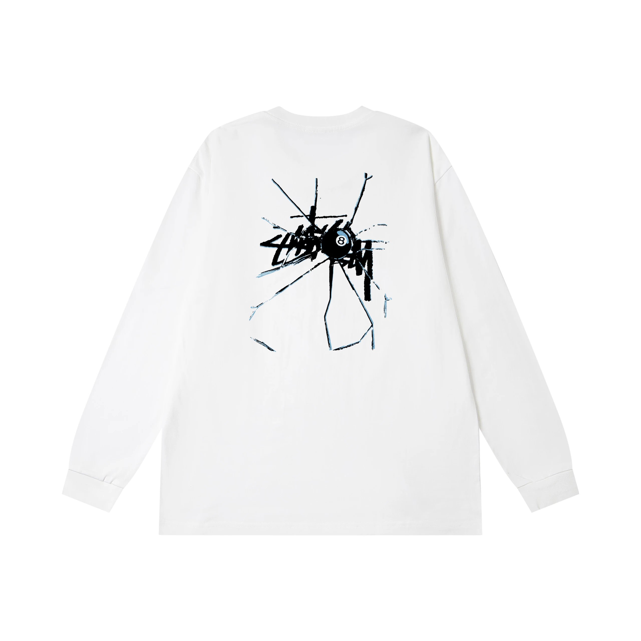 Stüssy T-Shirts Long-Sleeve Graphic Logo — 40