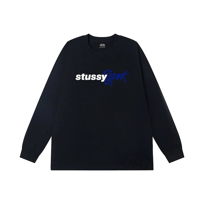 Stüssy T-Shirts Long-Sleeve Crewneck Graphic T-Shirt — 11