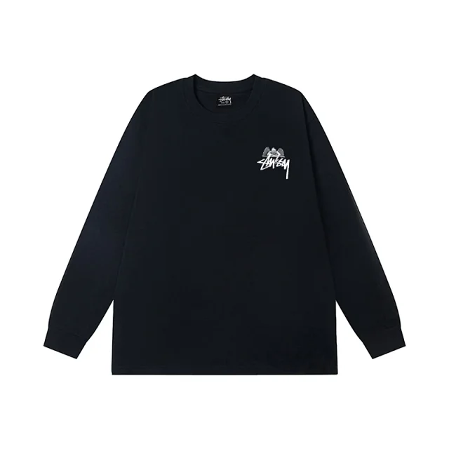 Stüssy T-Shirts Long-Sleeve Graphic Logo product detail image 2