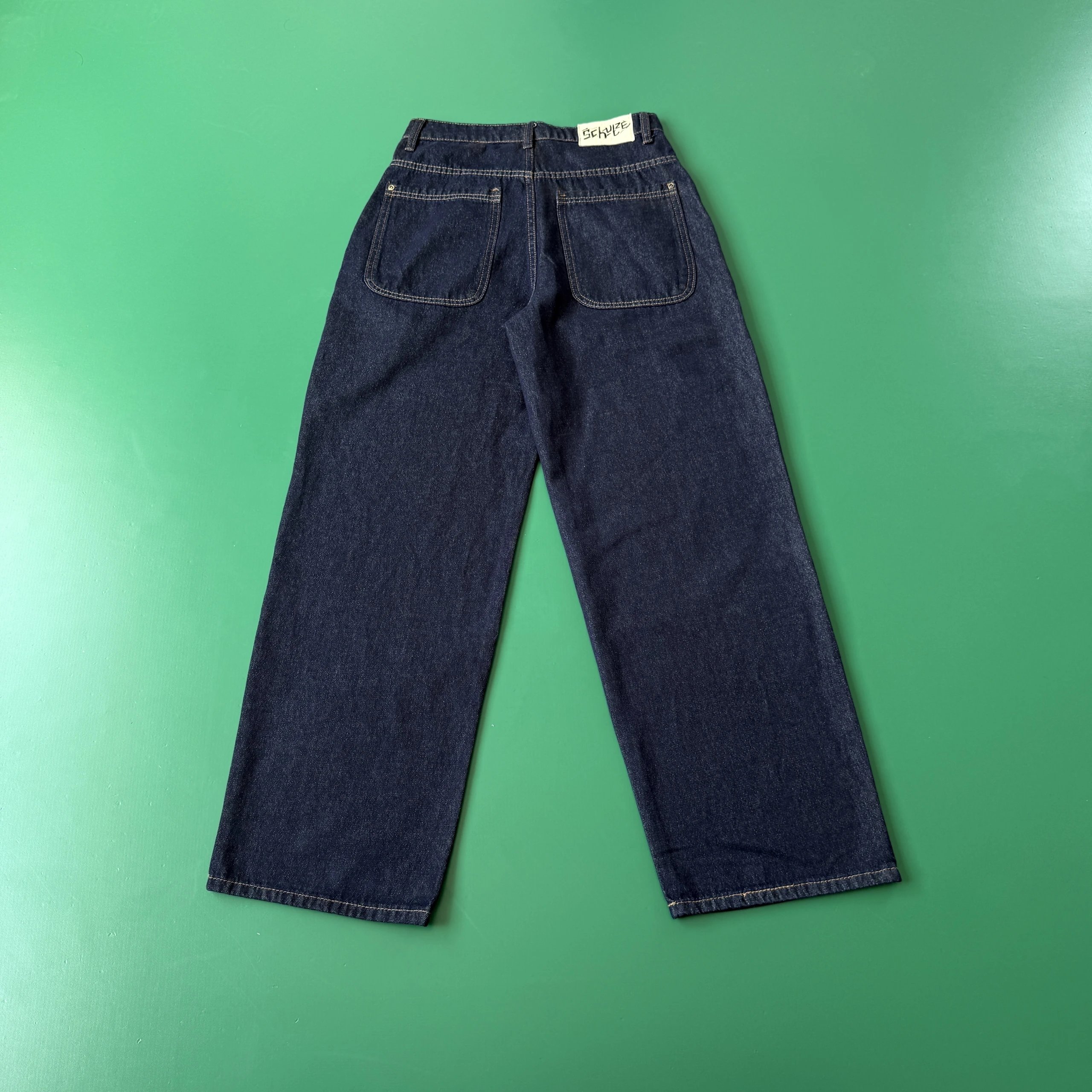 Dior Oblique Embroidered Wide-Leg Jeans Light Wash - 19