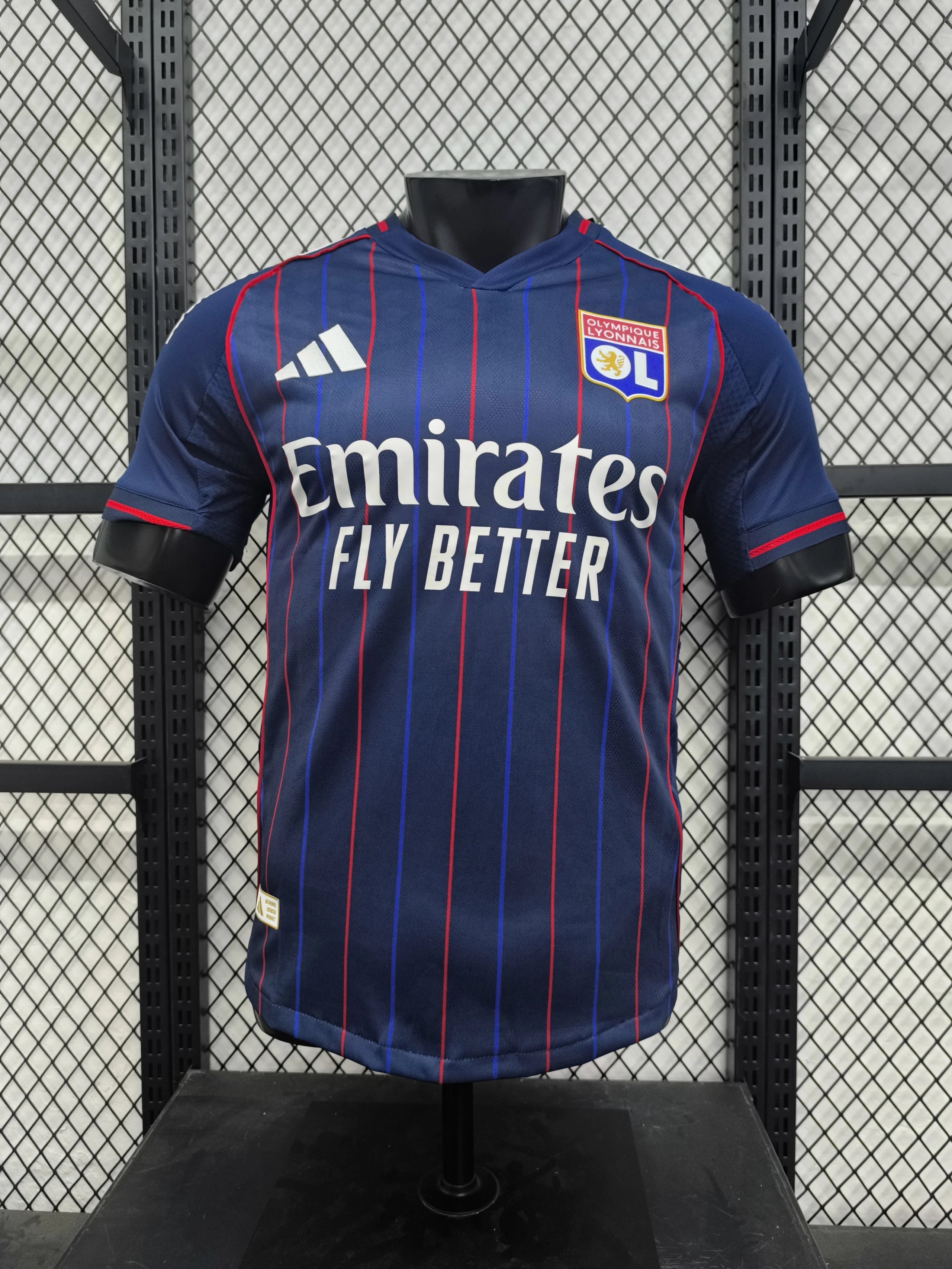 2526 Season Lyon away player version jersey