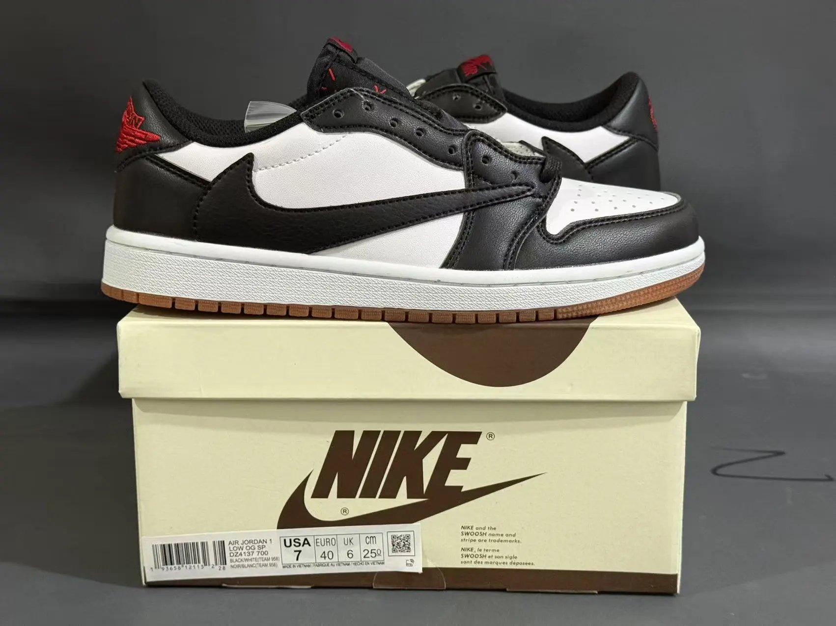 DZ4137-700 white and black hook