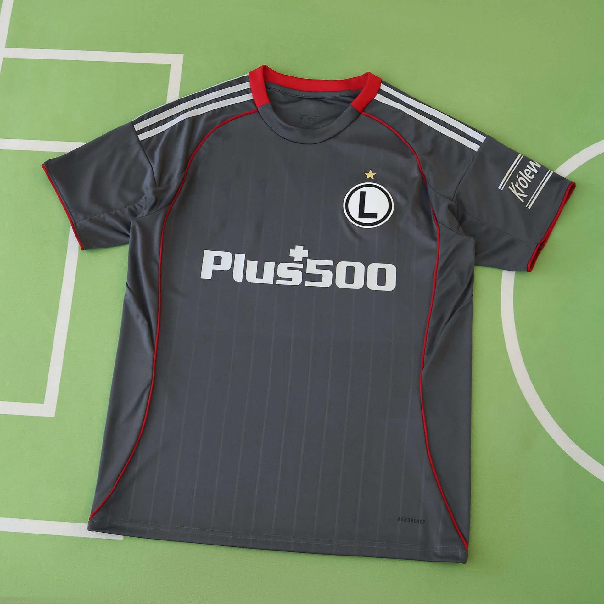 25/26 Legia Warsaw Away Grey Thai Version (Please note customization info when placing order, messages are not counted)