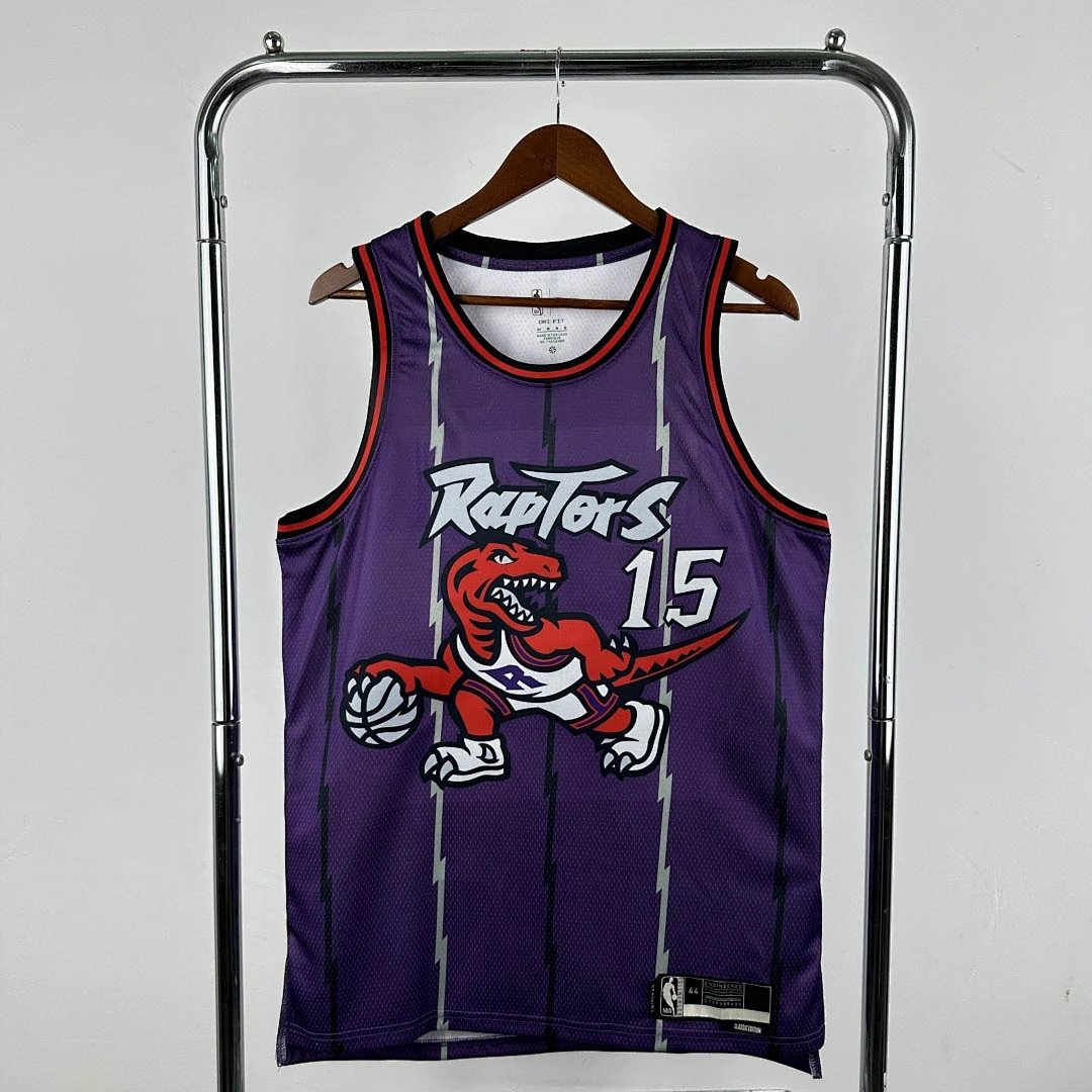 25-26 NBA Toronto Raptors Retro Purple 15-CARTER