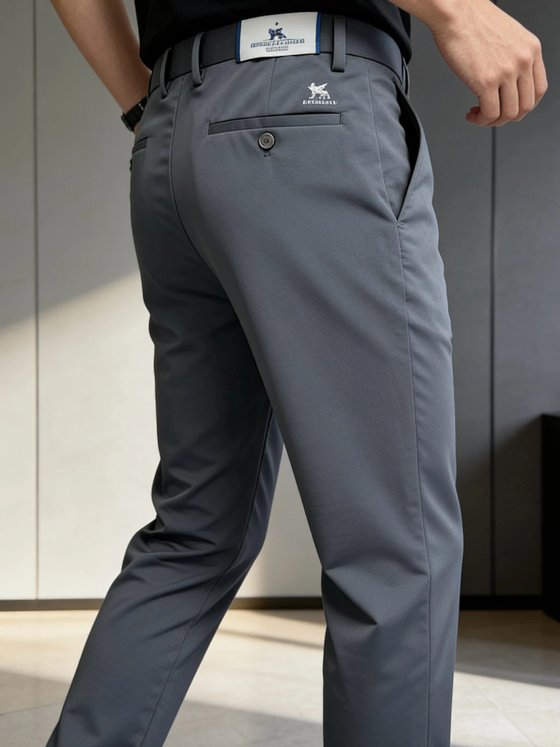 BC Premium casual straight leg runners BC elastic waist casual pants in three colors 260622HH