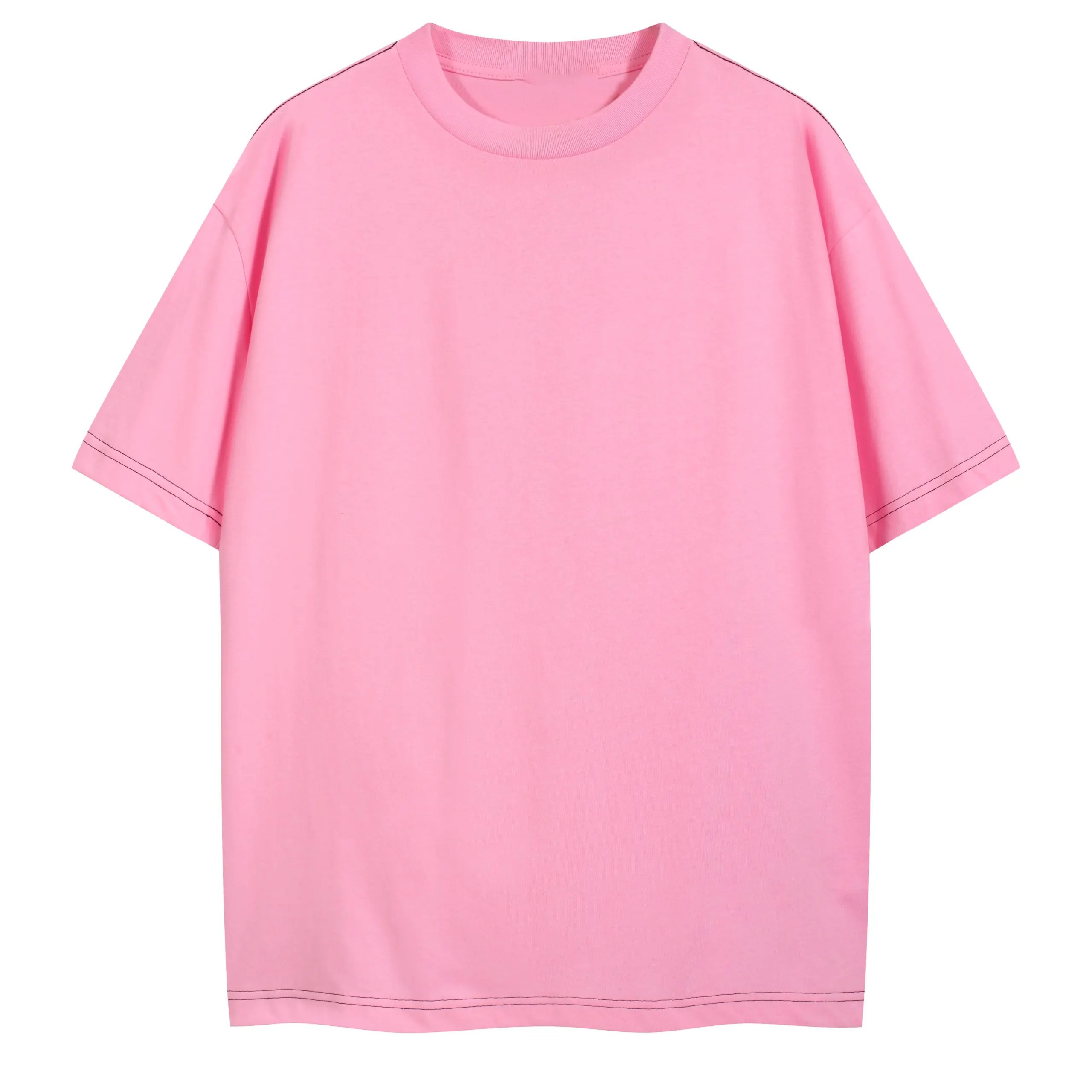 Embroidered Logo Letter T-Shirt