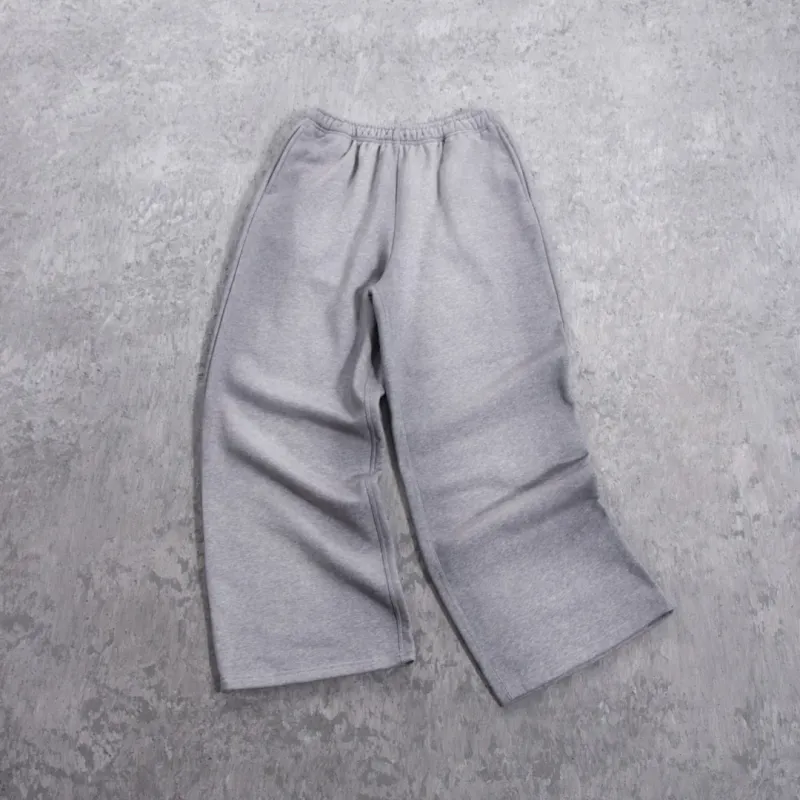Letter Drawstring Straight Trousers
