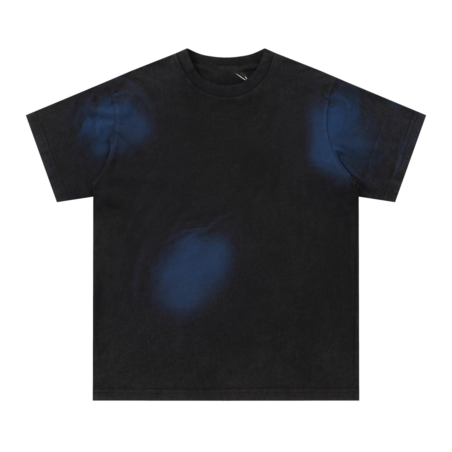 Iridescent Gold Brush Print Logo Tee