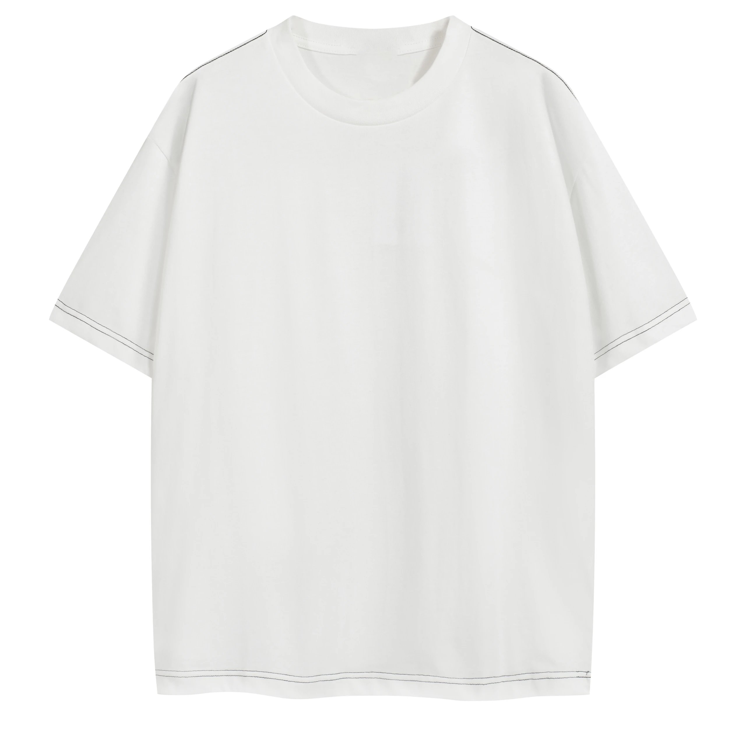 Embroidered Logo Letter T-Shirt photo 2