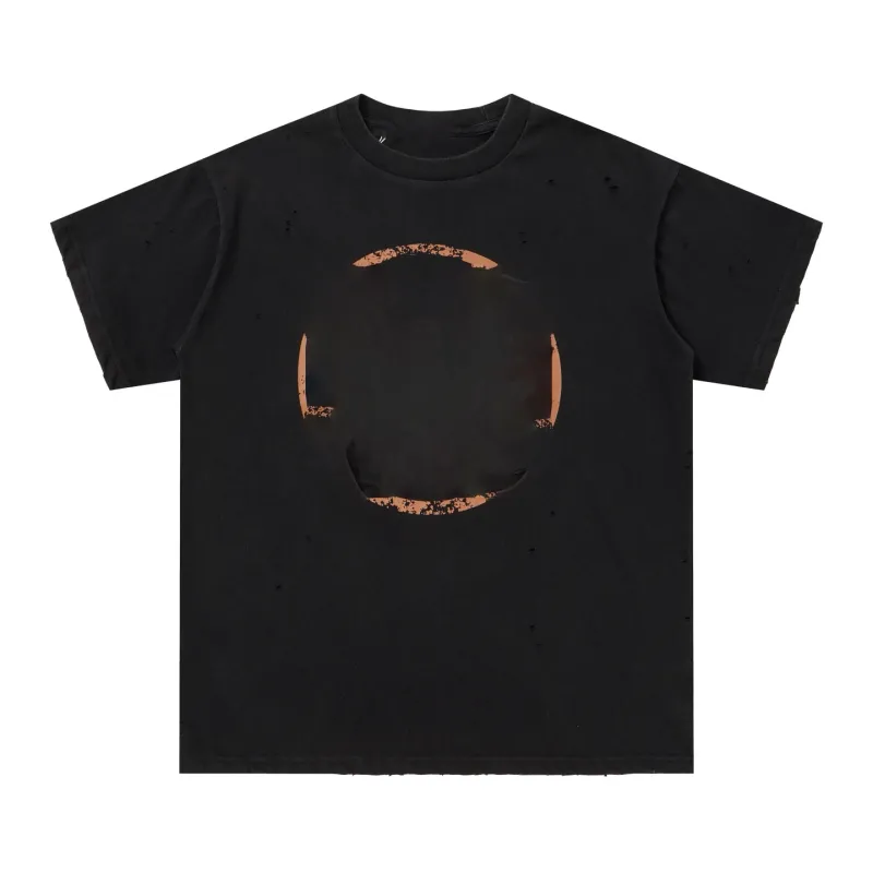 Ripped Distressed Logo Tee