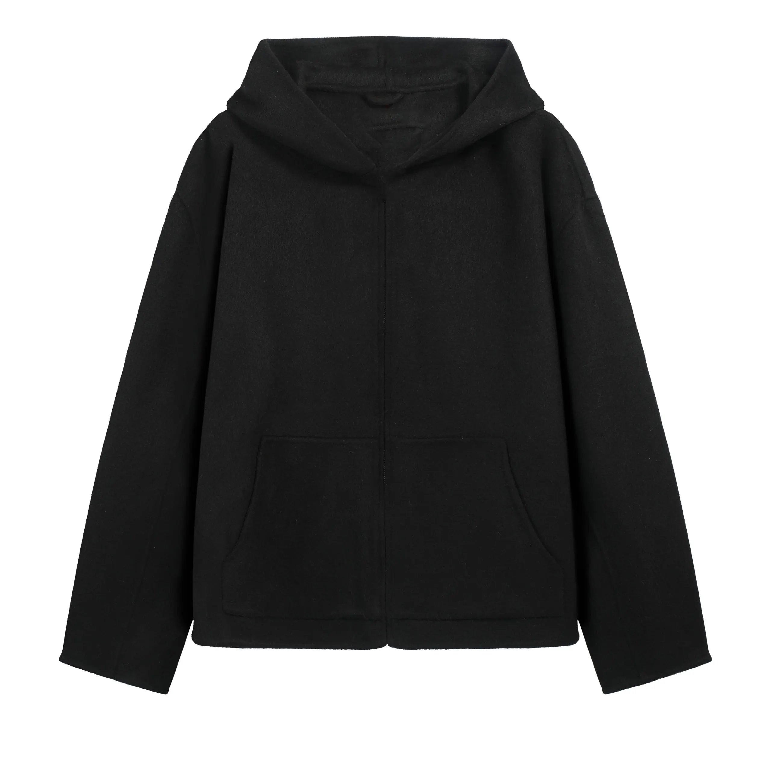 AC Double-Sided Merino Wool Hooded Jacket