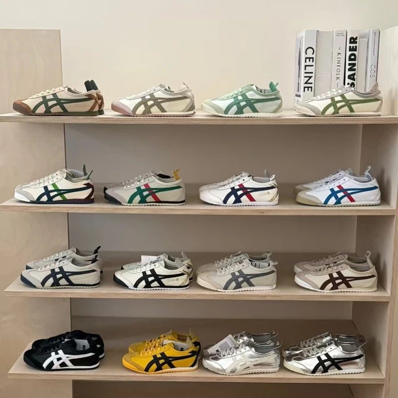 Asics White Low Top Sneakers