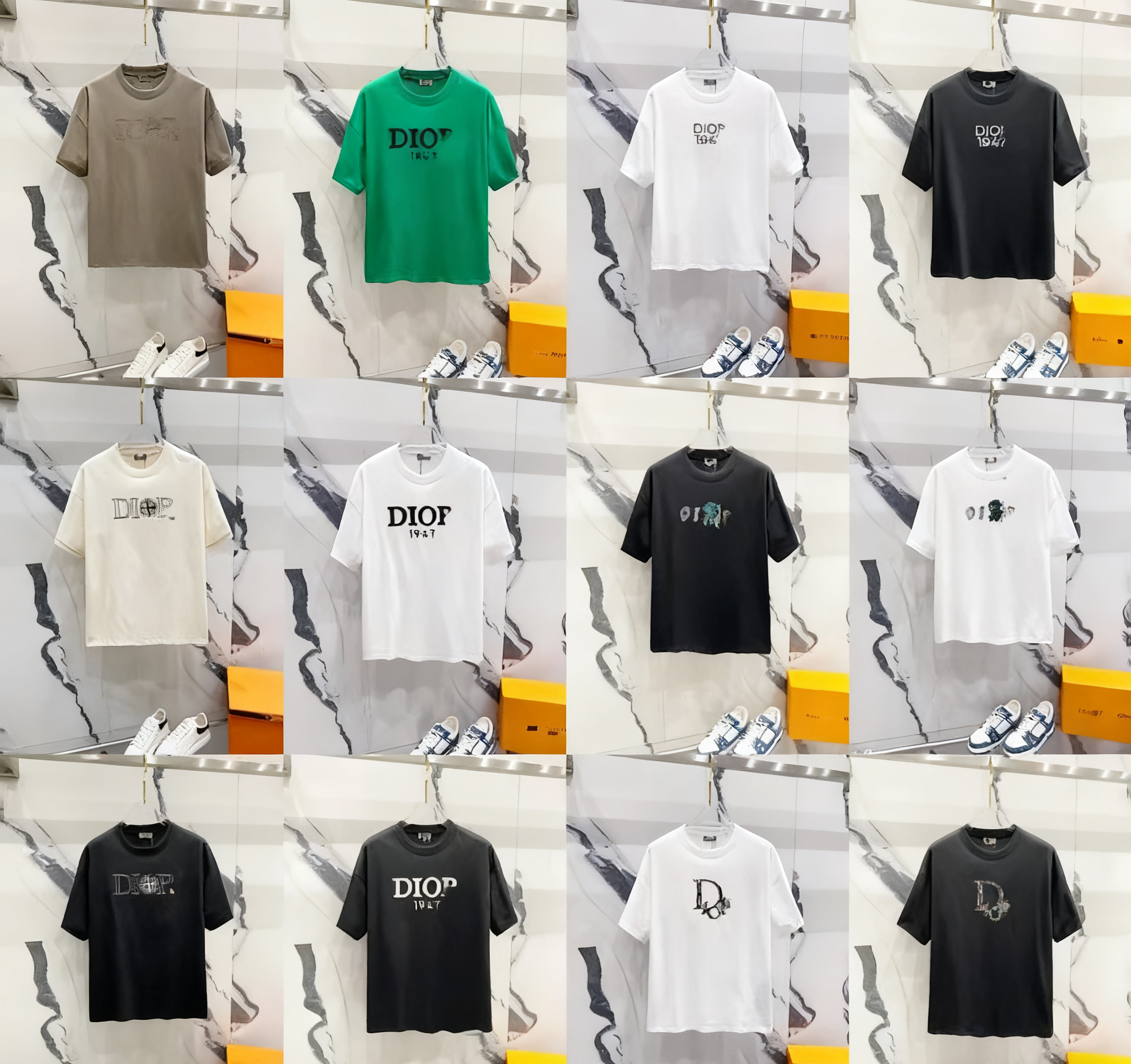 Dior Black Short Sleeve T-Shirt