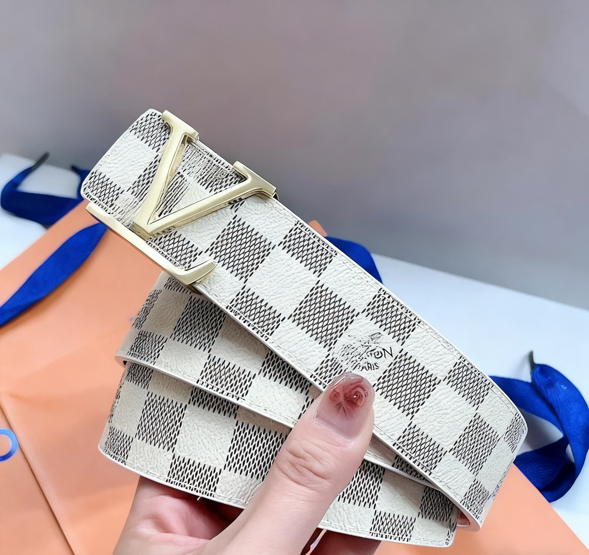 Lov Damier High-End Belt