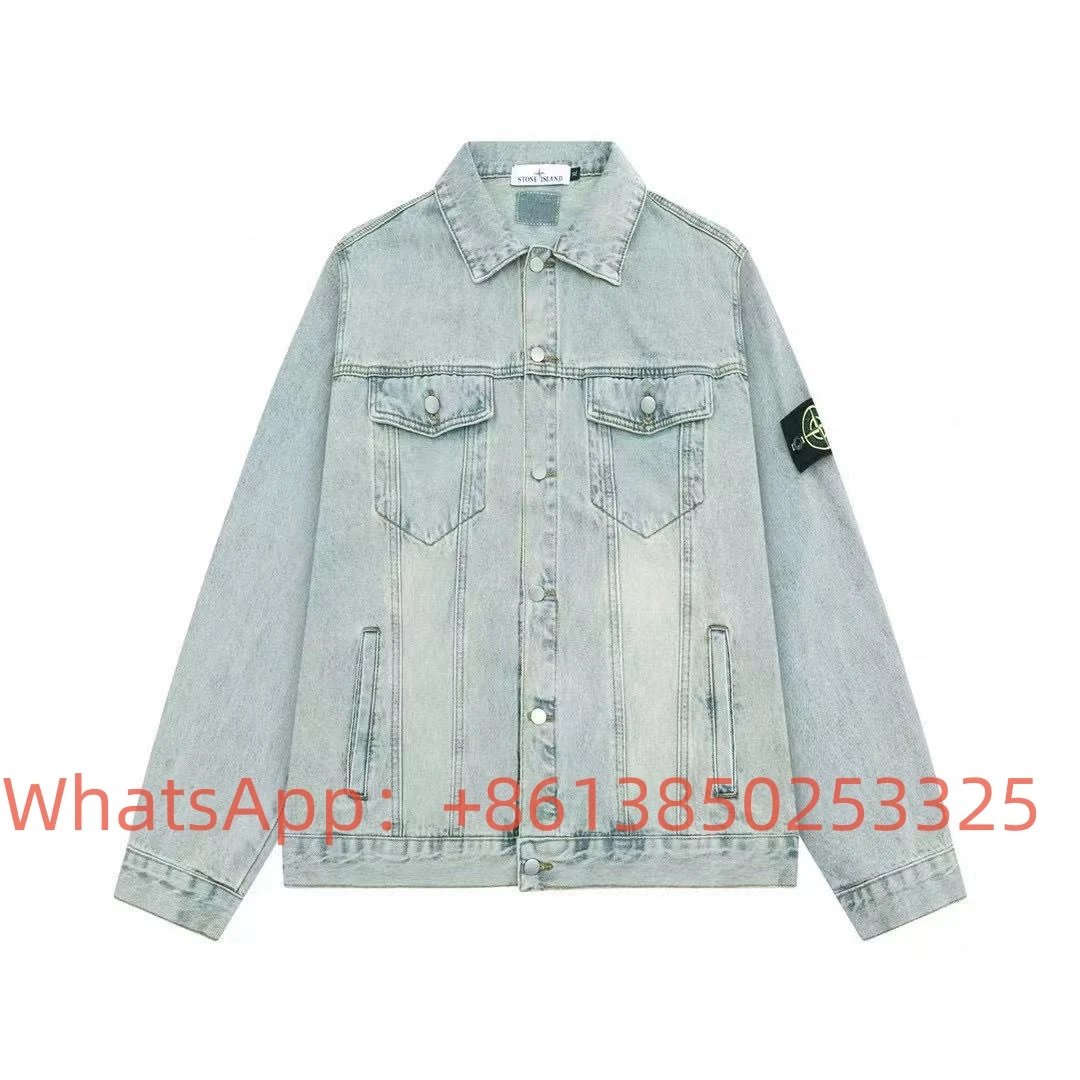 Grey blue denim