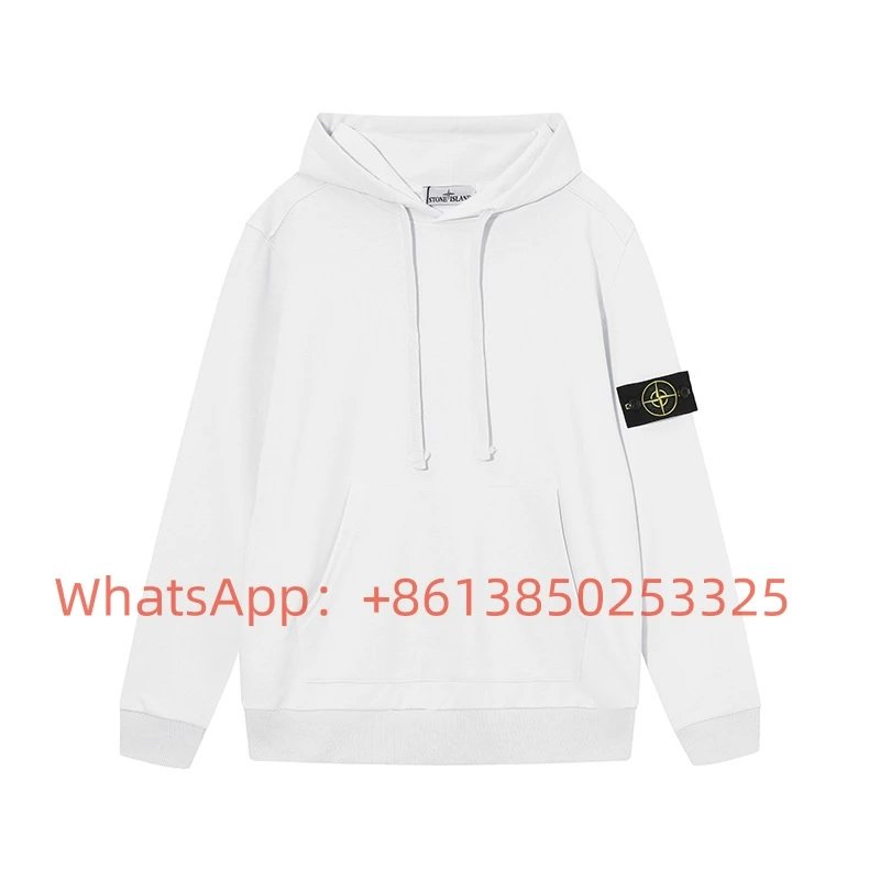 Hooded sweatshirt white