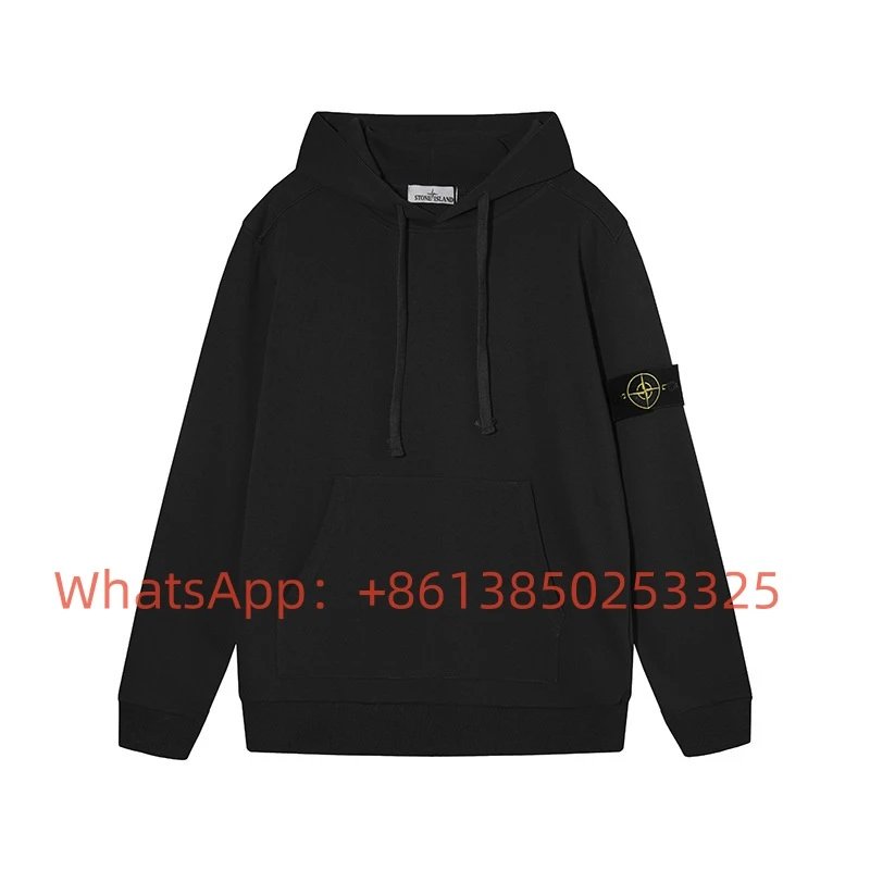 Hooded sweatshirt black