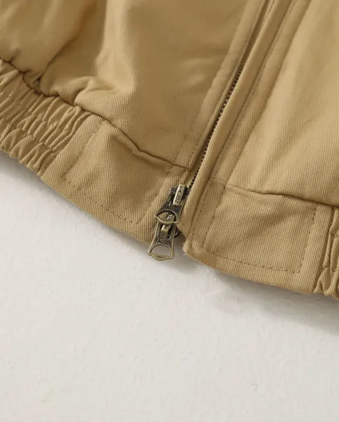 Polo Ralph Lauren Classic Cotton Jacket Pink Outerwear - 5