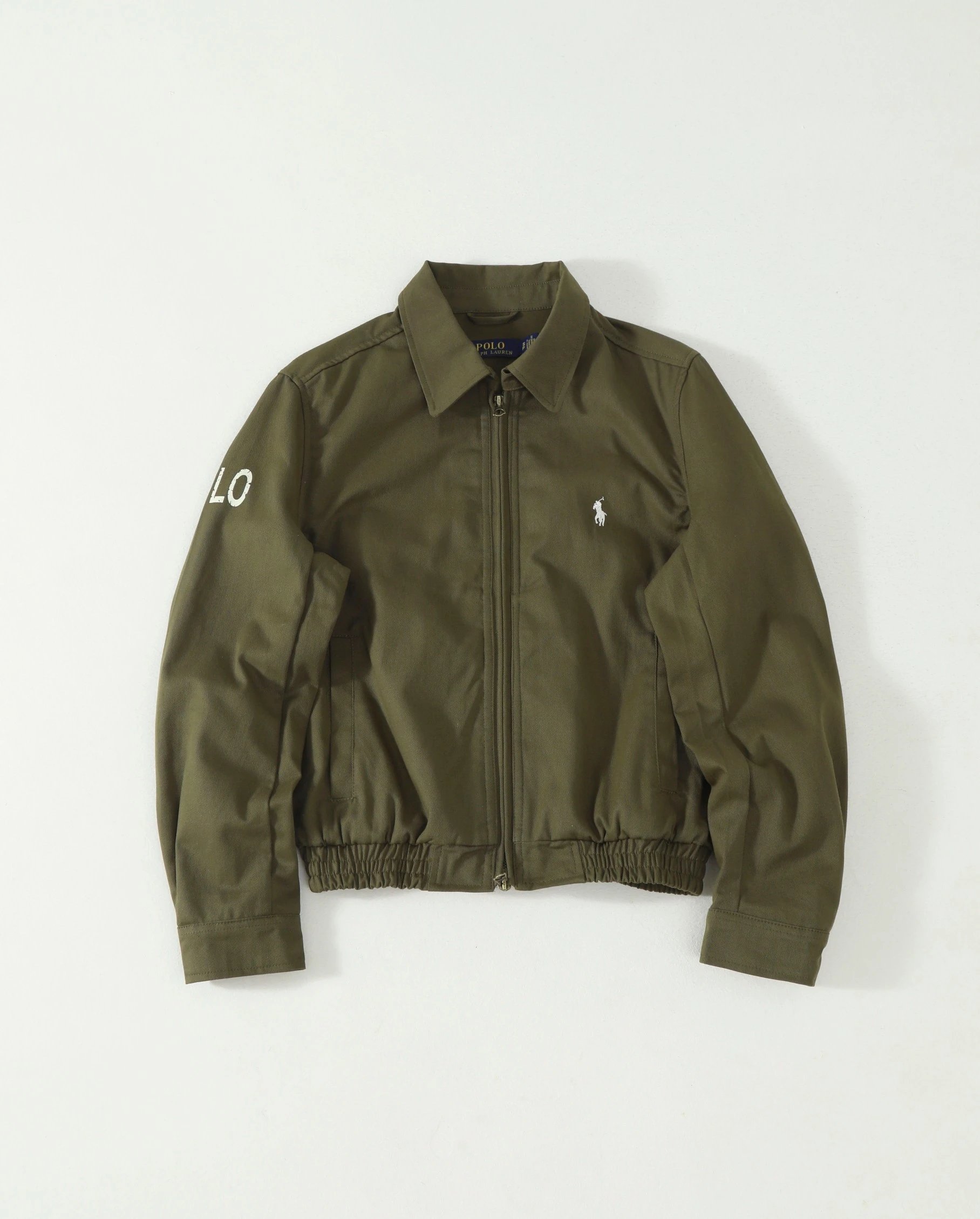 Collar Jacket Water-Washed Coat photo 7