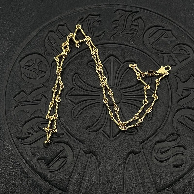 Slub chain (22K gold)