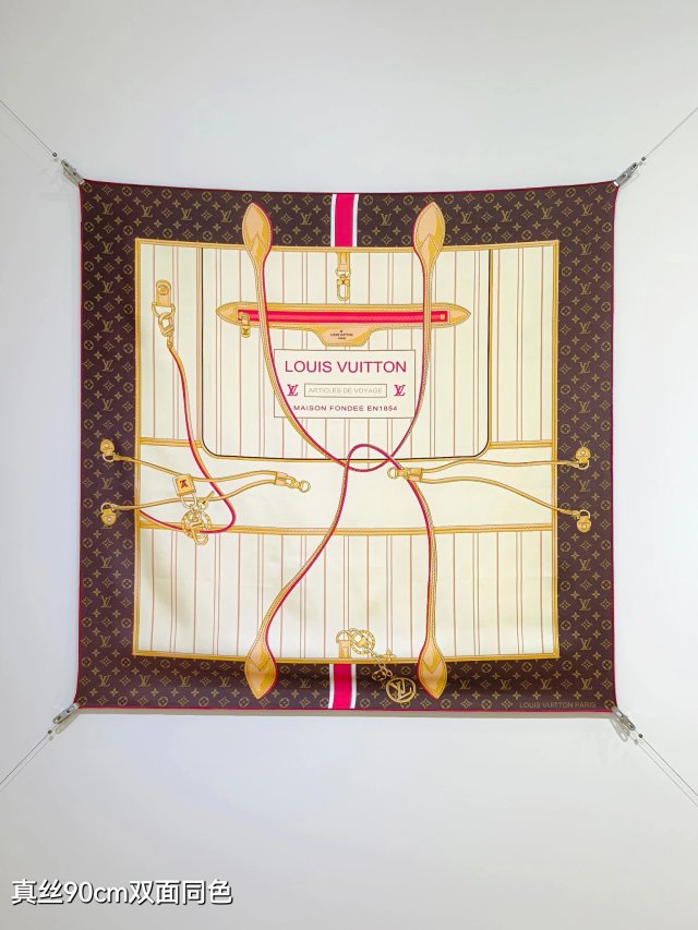 LV Louis Vuitton scarf: seller detail photo 2