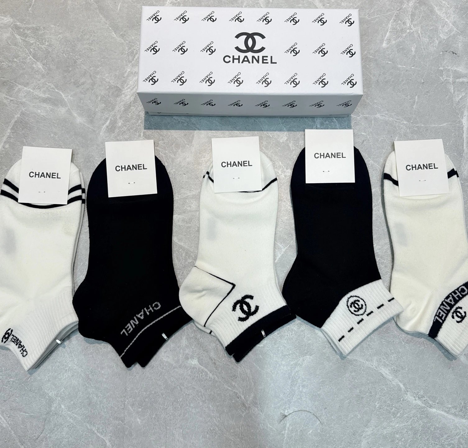 CHANEL Socks 12 colorways [Premium Quality]
