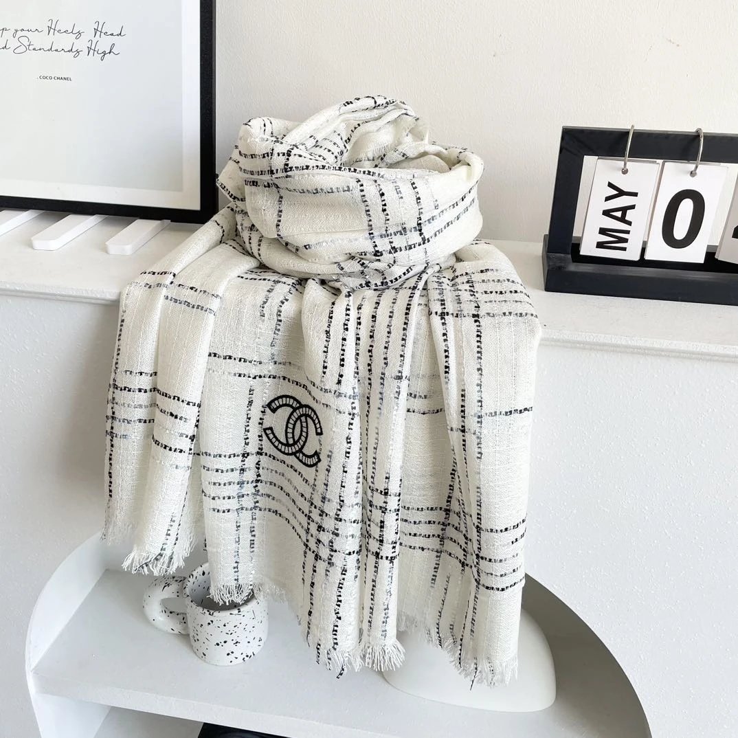 Chanel scarf 23 colorways [Premium Quality]