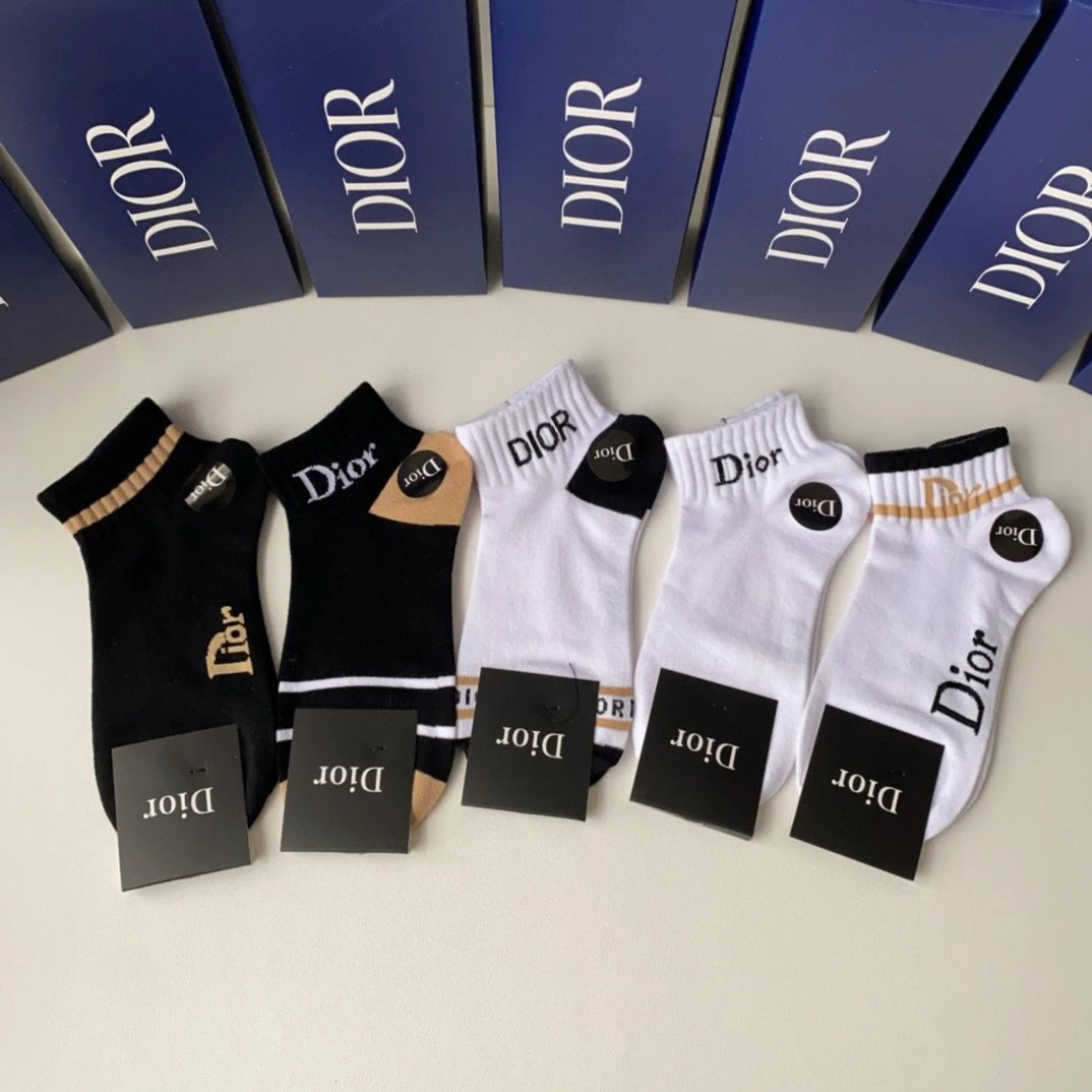 DIOR Socks 4 colorways [Premium Quality]