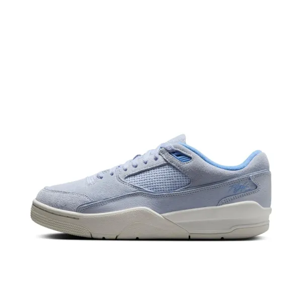 Nike Air Flight 89 Light Blue Suede Sneakers - 1
