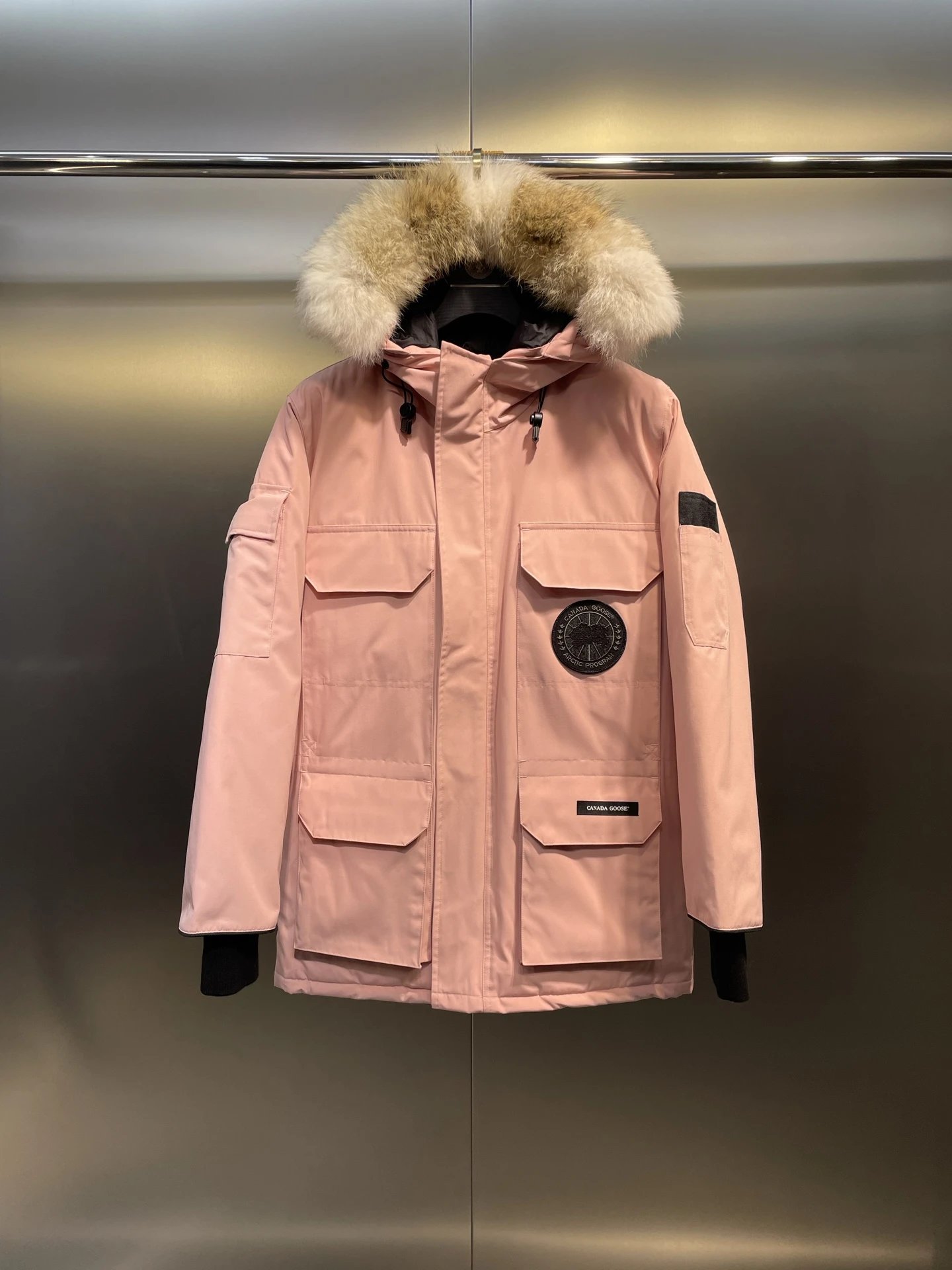Canada Goose Expedition Parka Royal Blue Down Jacket - 9