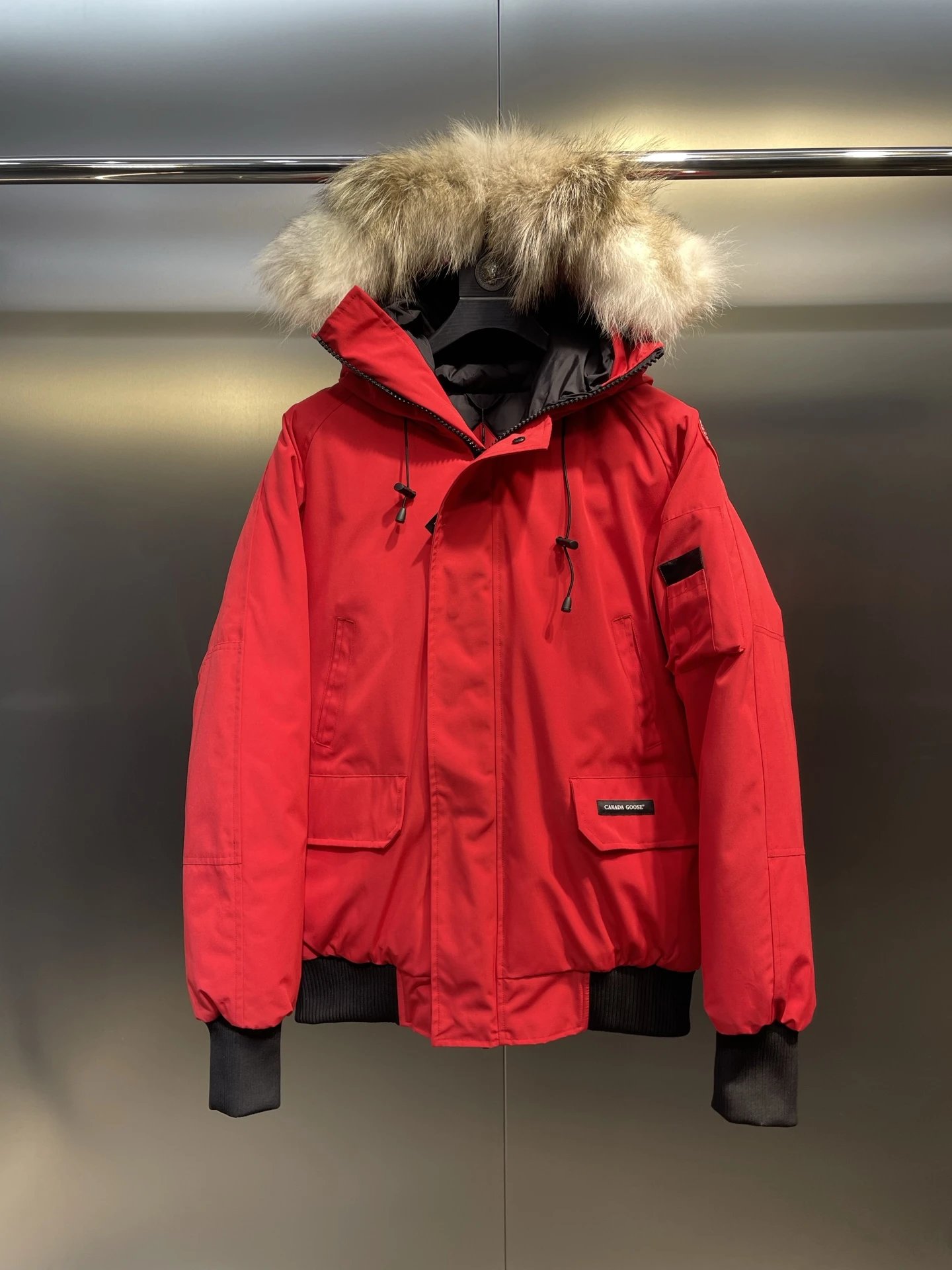 Canada Goose Expedition Parka Graphite Gray Down Jacket - 8