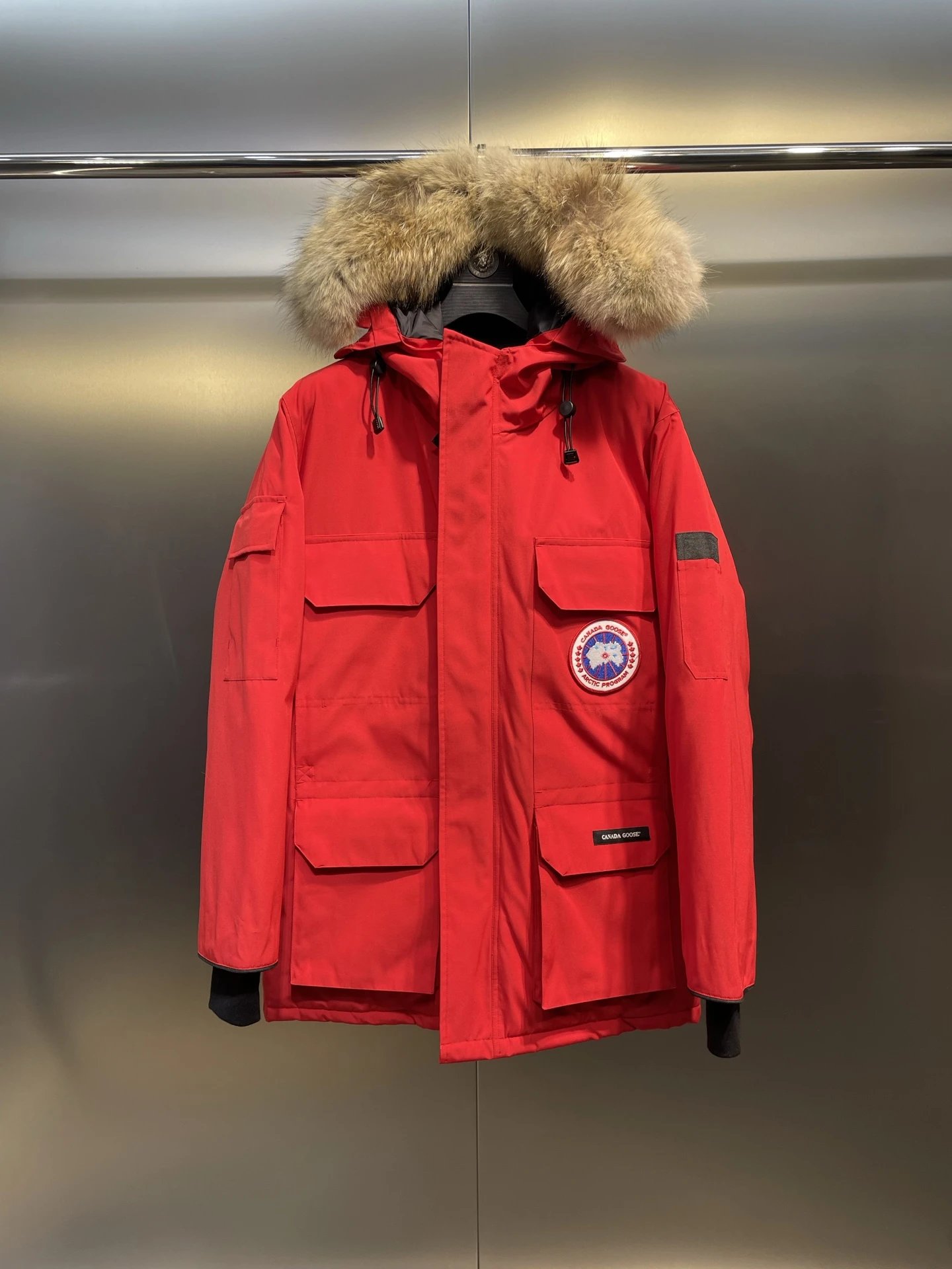 Canada Goose Expedition Parka Royal Blue Down Jacket - 6