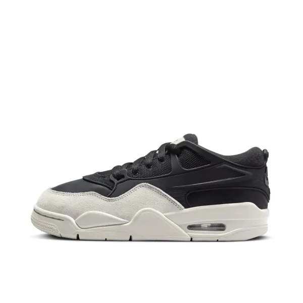 Nike Air Force 180 Black and Sail Sneakers - 1