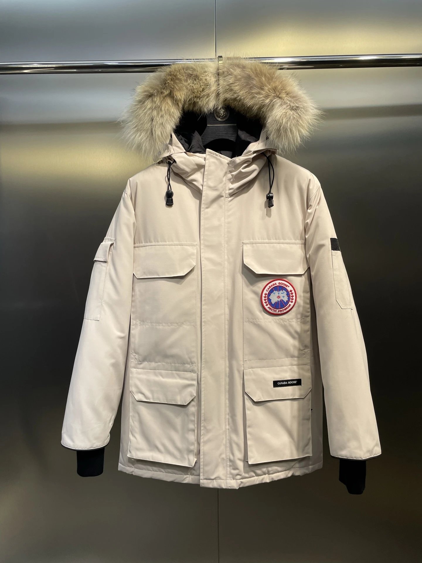 Canada Goose Expedition Parka Royal Blue Down Jacket - 4