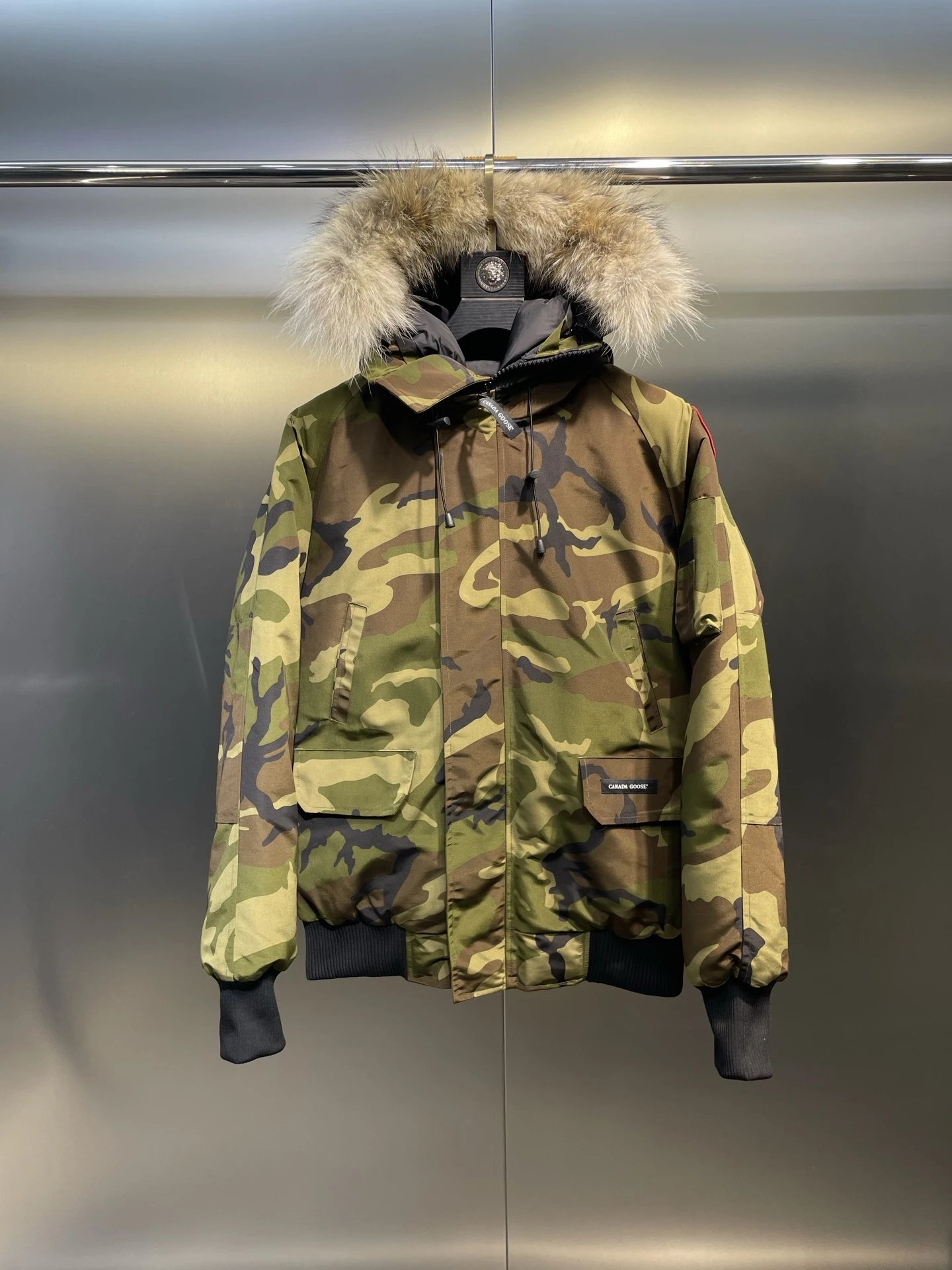 Canada Goose Expedition Parka Graphite Gray Down Jacket - 3