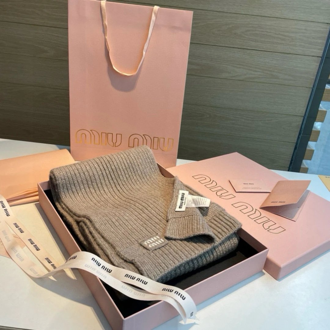 miumiu scarf 3 colorways [Premium Quality]