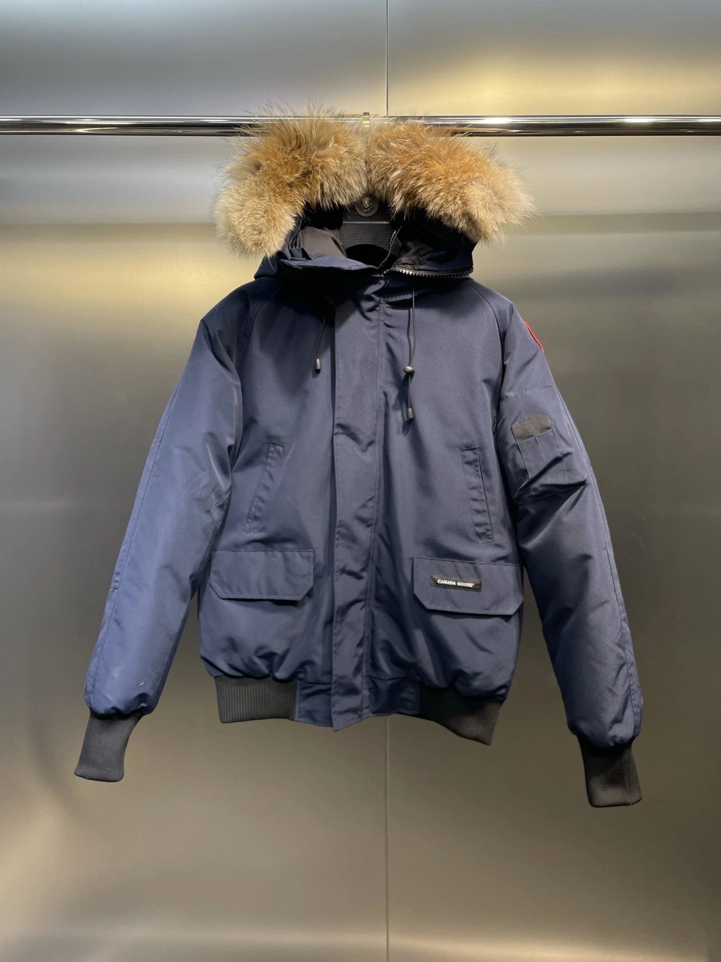 Canada Goose Expedition Parka Graphite Gray Down Jacket - 2