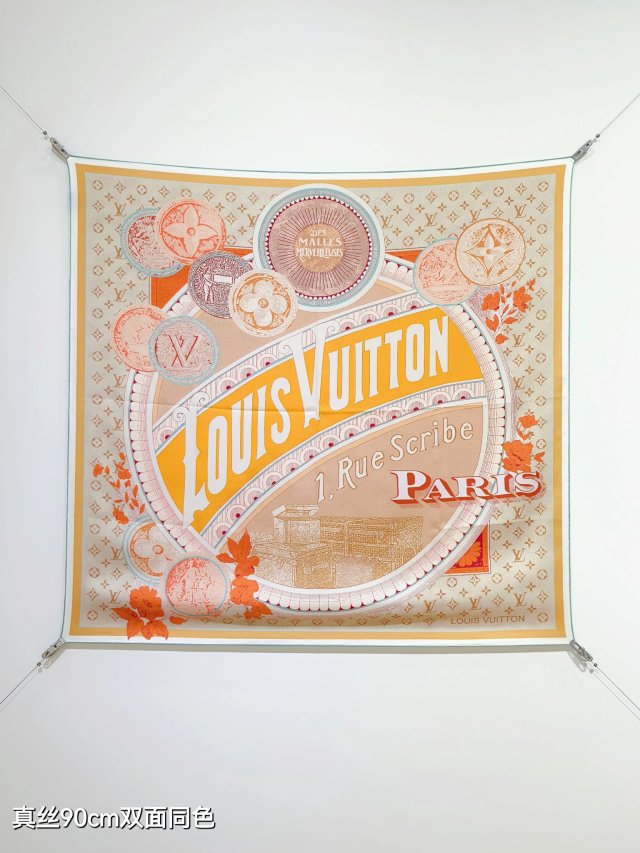 LV Louis Vuitton scarf: seller detail photo 8