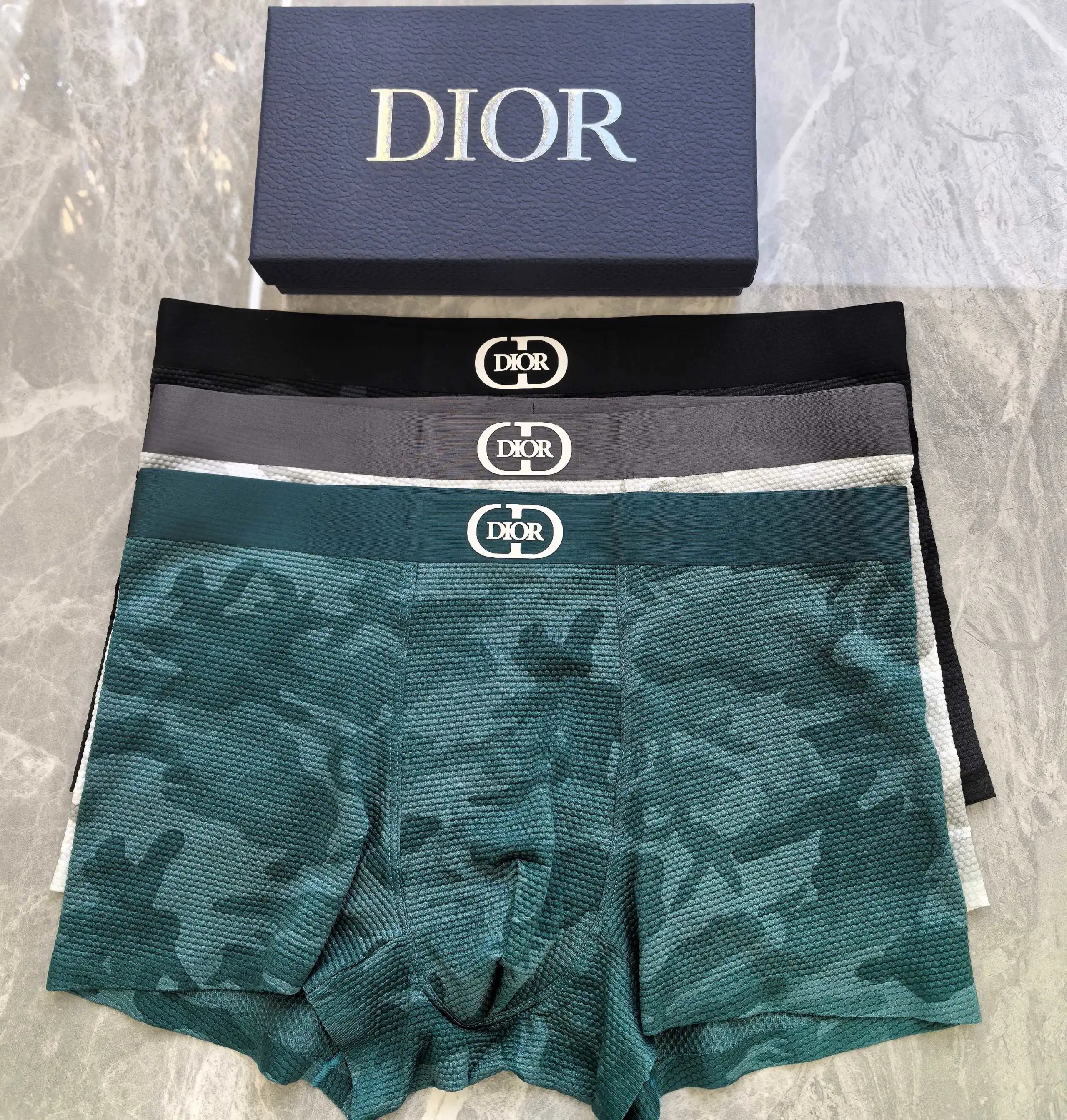Dior Printed Boxer Briefs Multicolor Underwear - 5