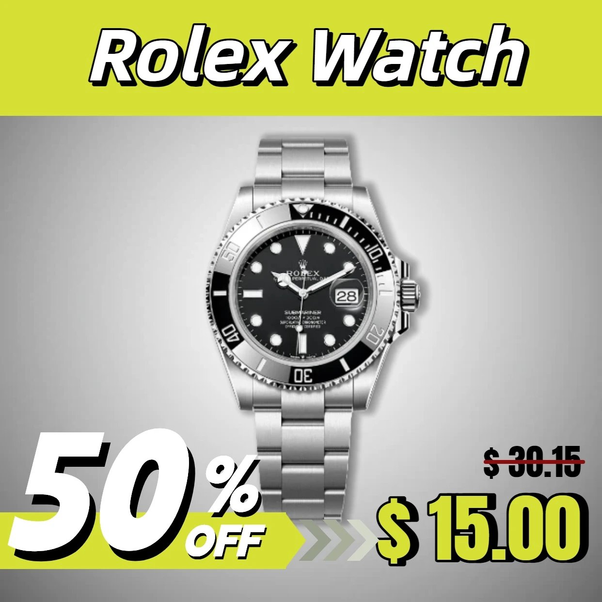 New Fashion Watch - Model 001-NDQC
