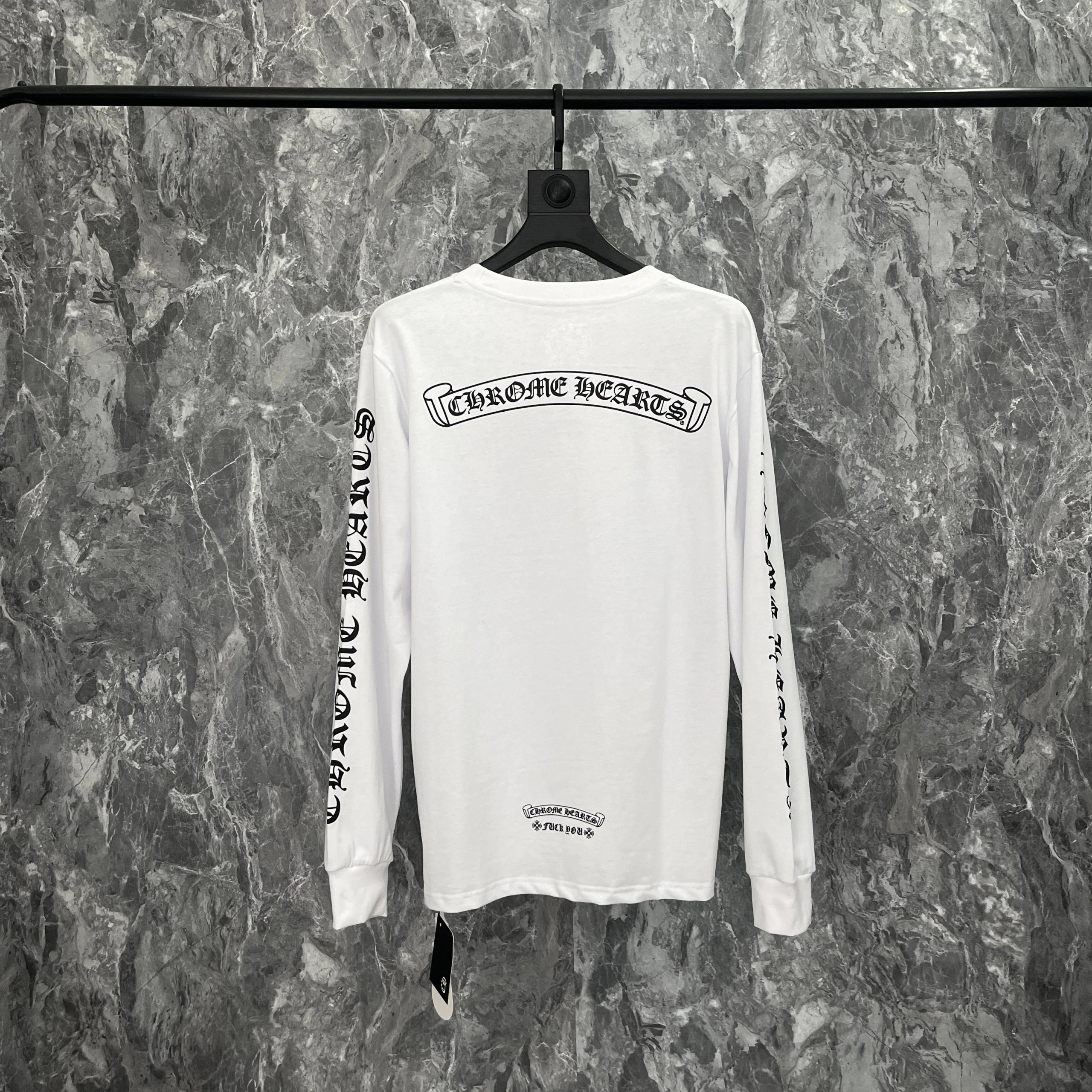 Chrome hearts orange cross longsleeve