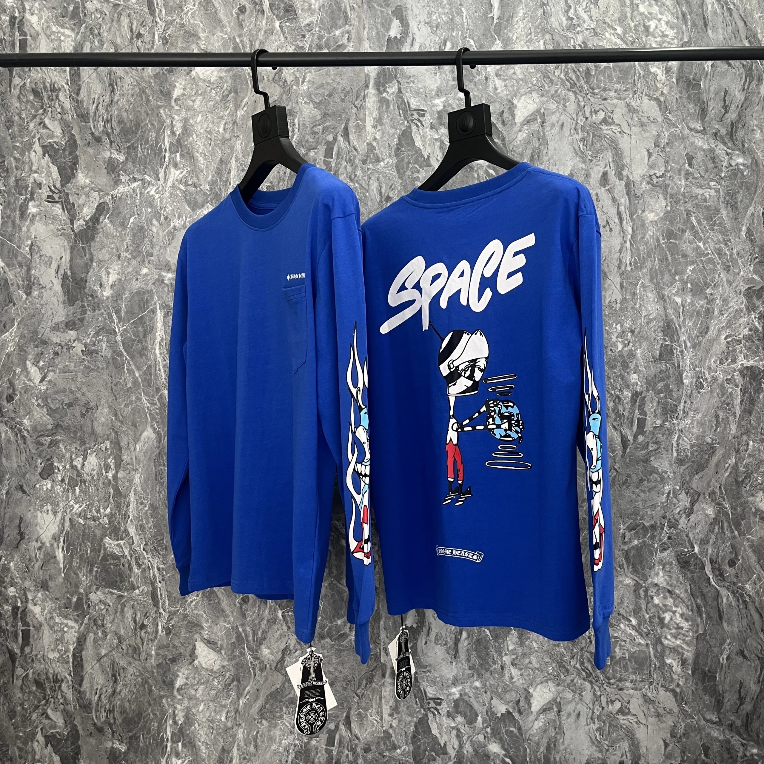 Chrome hearts orange cross longsleeve