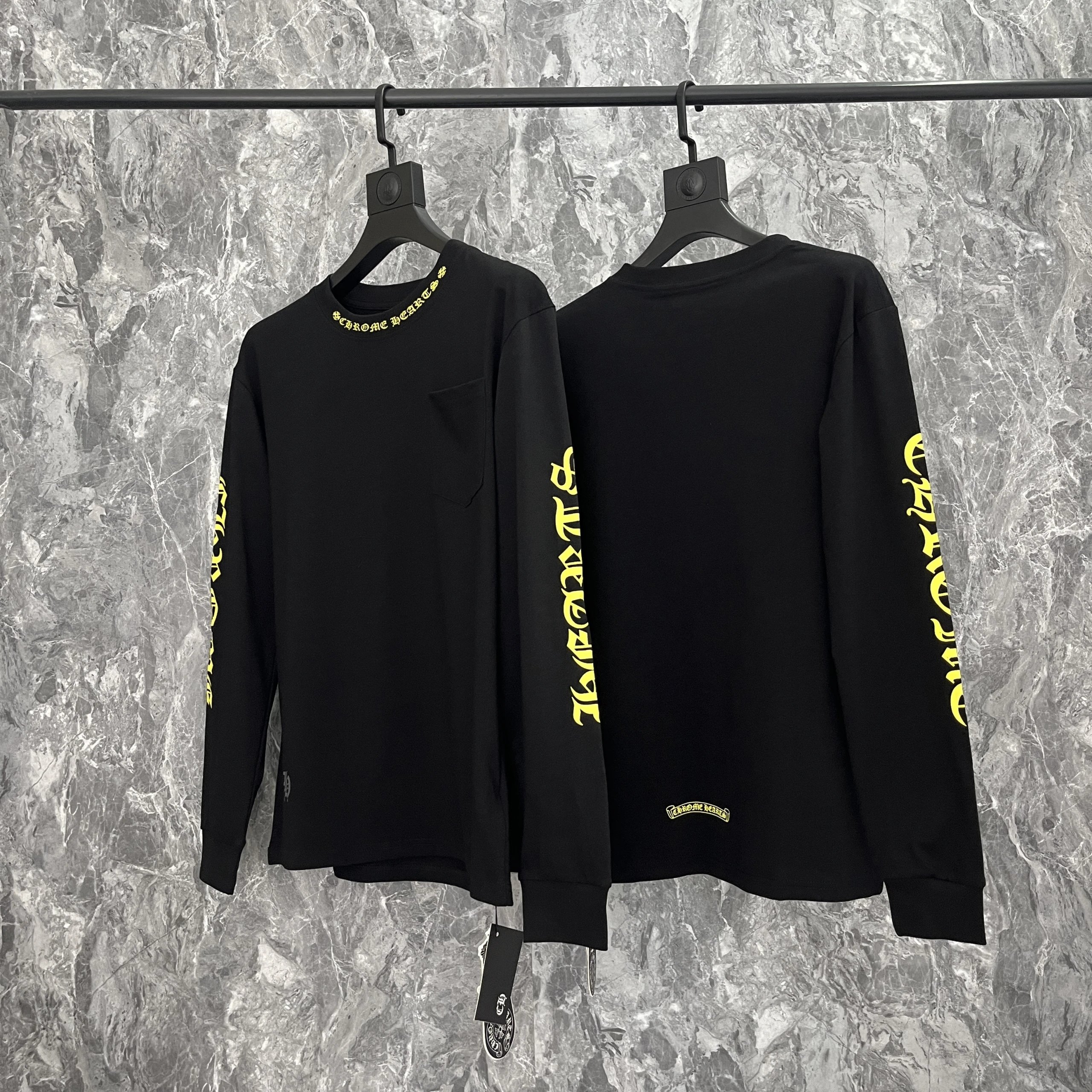 Chrome hearts orange cross longsleeve