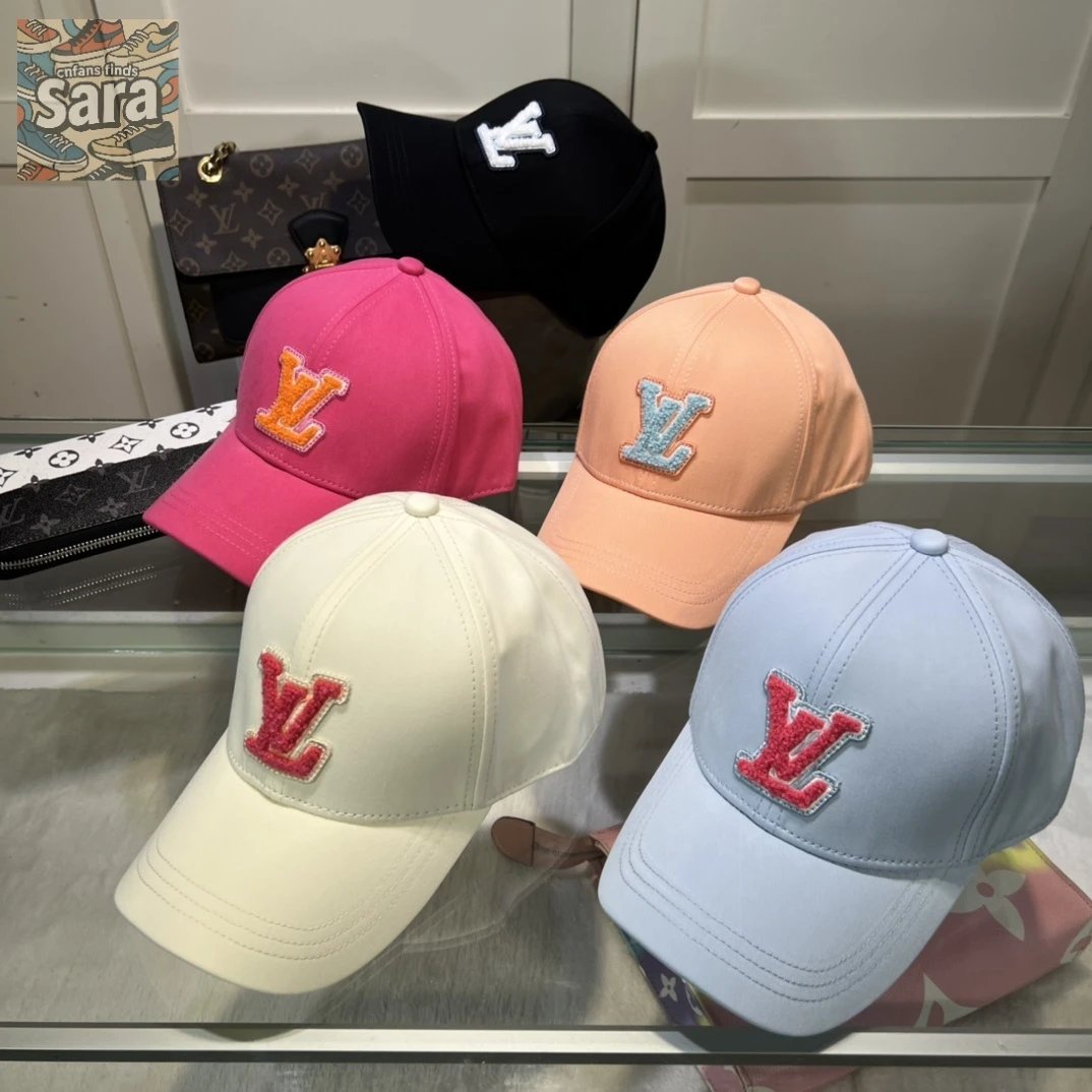 Louis Vuitton LV Embroidered Baseball Caps [30 styles]