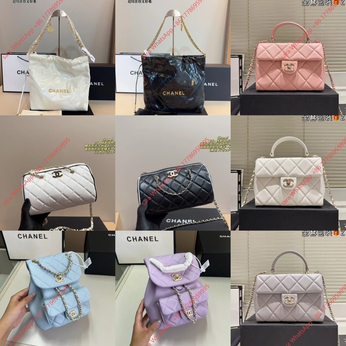 Chanel Classic Quilted White L