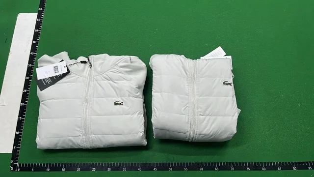 Lacoste Jackets Hooded quilted hybrid jacket product detail image 4