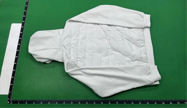 Lacoste Jackets Hooded quilted hybrid jacket product detail image 3